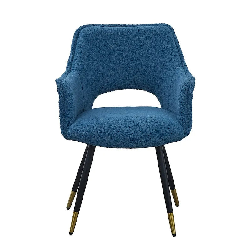 Fauteuil d'appoint moderne bleu