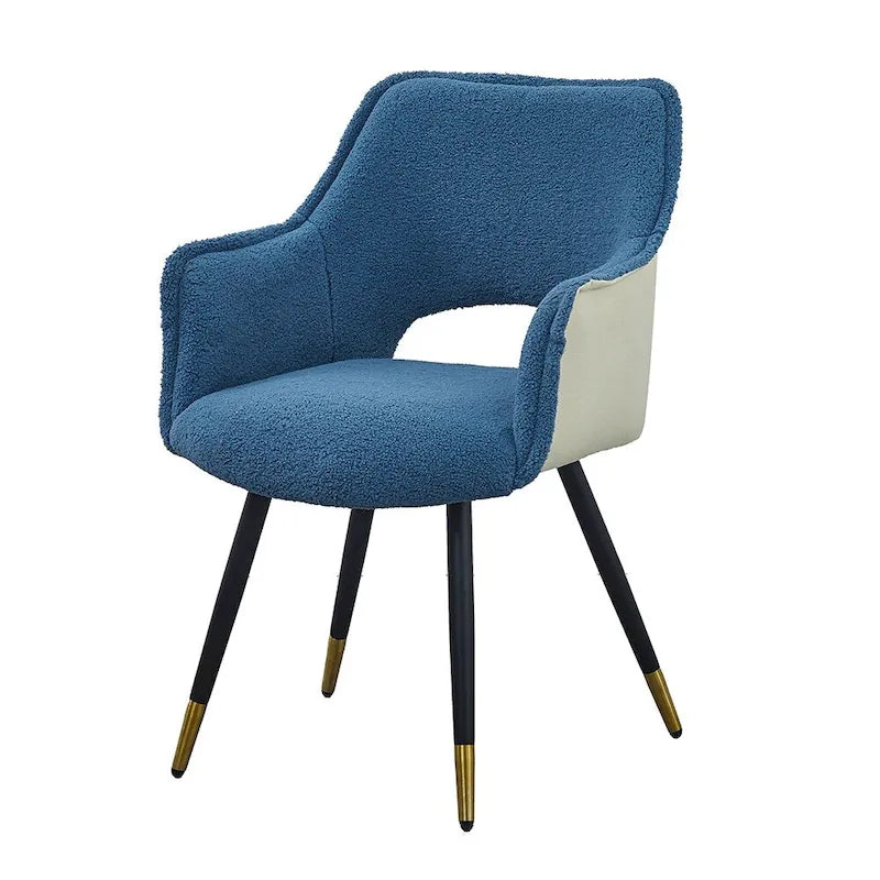 Fauteuil d'appoint moderne bleu