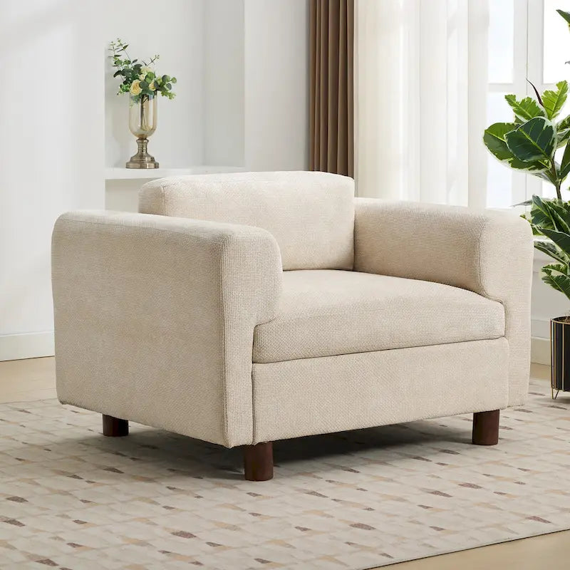 Fauteuil surdimensionné moderne Fauteuil d'appoint confortable