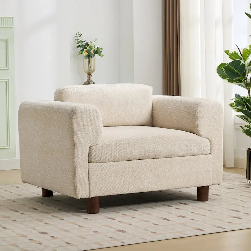 Fauteuil surdimensionné moderne Fauteuil d'appoint confortable