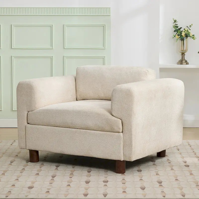 Fauteuil surdimensionné moderne Fauteuil d'appoint confortable