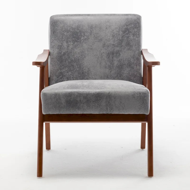 Fauteuil d'appoint large en microfibre 26,37 po