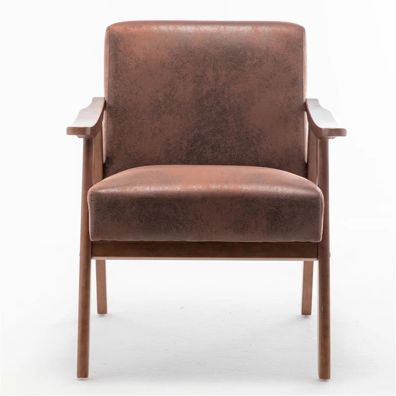 Fauteuil d'appoint large en microfibre 26,37 po