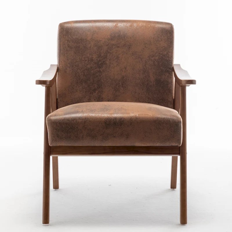 Fauteuil d'appoint large en microfibre 26,37 po