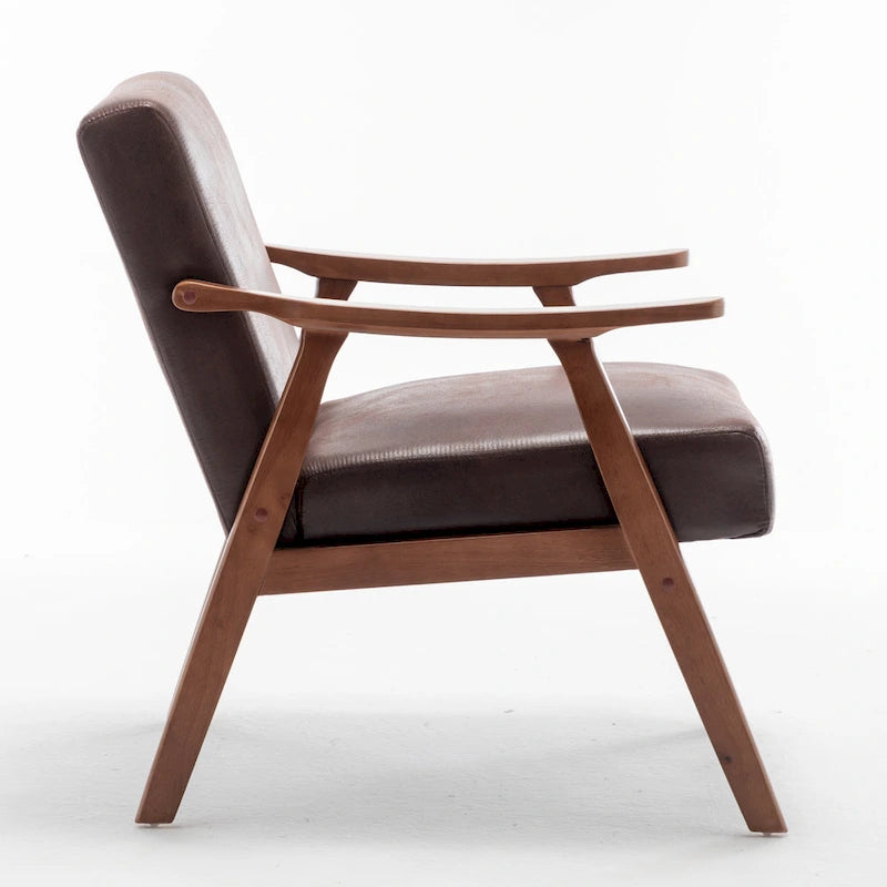 Fauteuil d'appoint large en microfibre 26,37 po