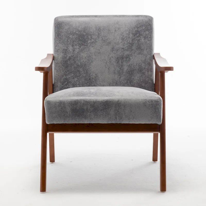 Fauteuil d'appoint large en microfibre 26,37 po