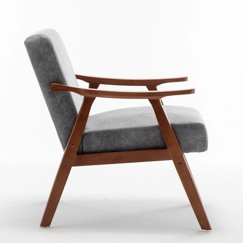 Fauteuil d'appoint large en microfibre 26,37 po