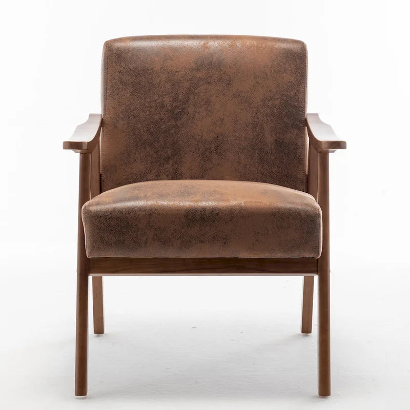 Fauteuil d'appoint large en microfibre 26,37 po