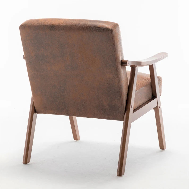 Fauteuil d'appoint large en microfibre 26,37 po