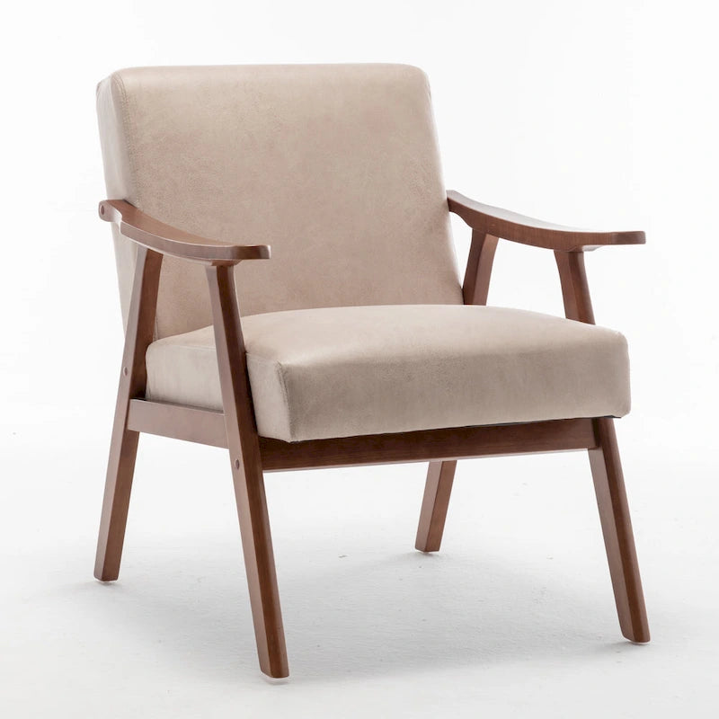 Fauteuil d'appoint large en microfibre 26,37 po