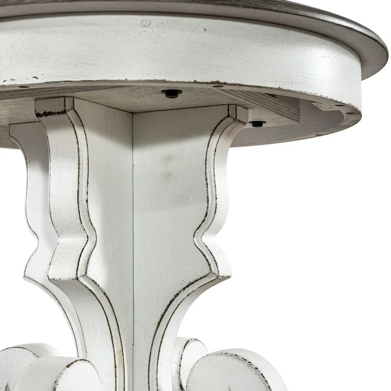 Table d'appoint ronde - 2 options de finition