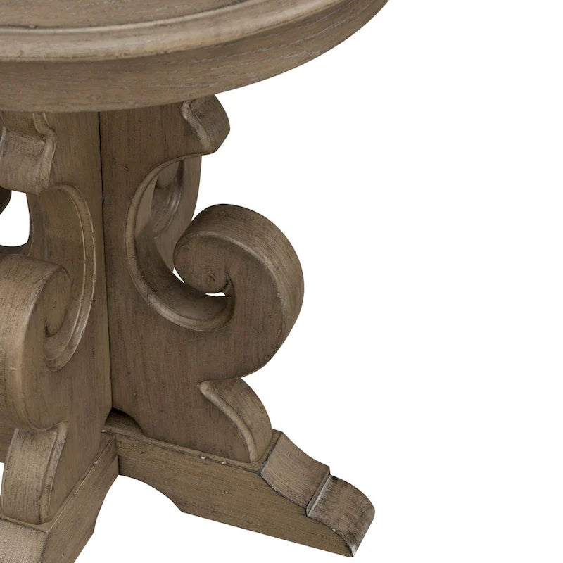Table d'appoint ronde - 2 options de finition