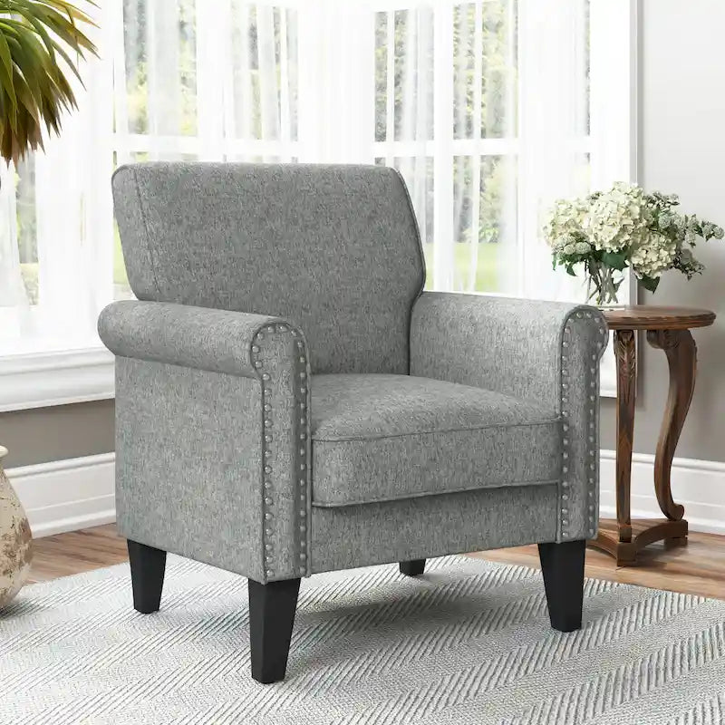 Copper Grove Herve Rolled Arm Chair