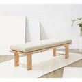 Banc capitonné moderne