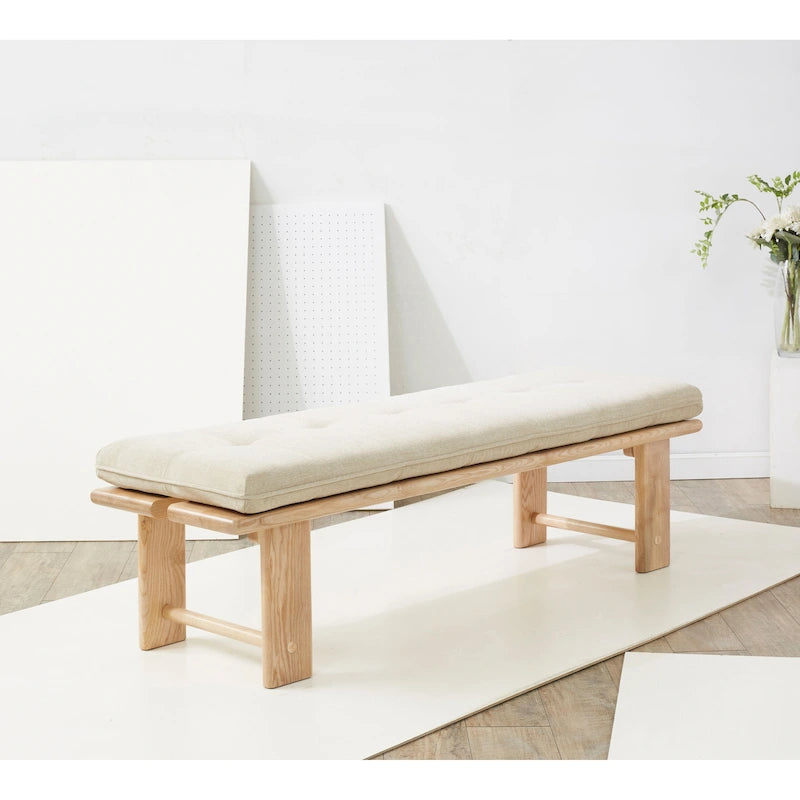 Banc capitonné moderne