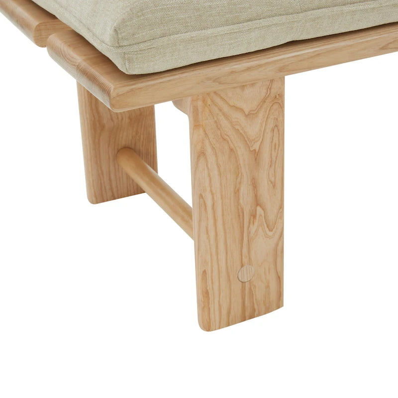 Banc capitonné moderne