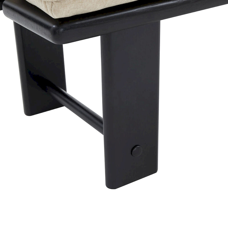 Banc capitonné moderne
