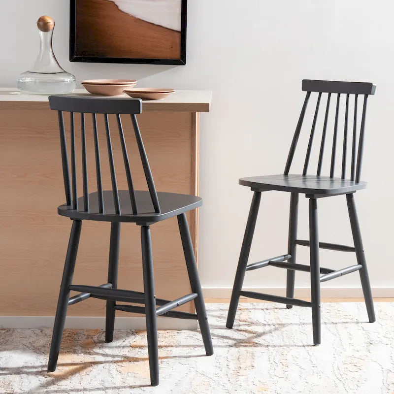 Tabouret de comptoir de ferme Spindle