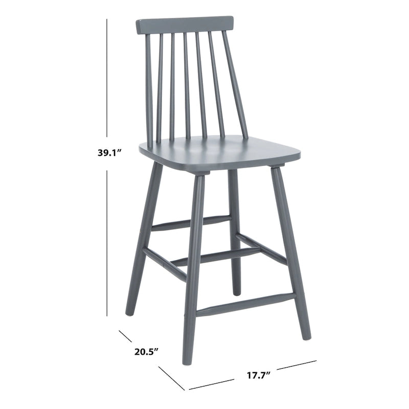 Tabouret de comptoir de ferme Spindle