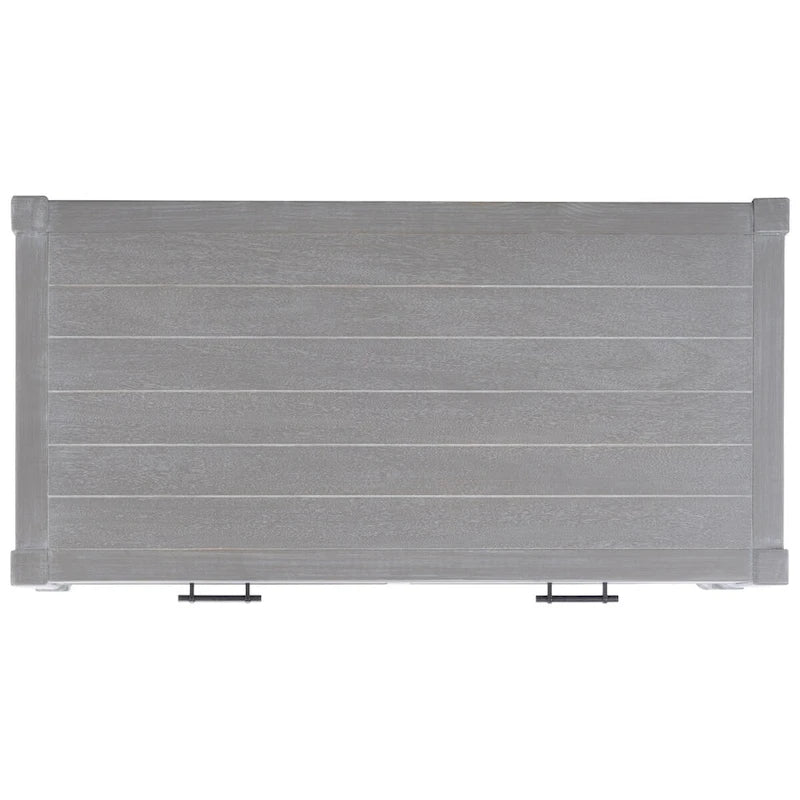 Table basse avec étagère inférieure et 2 tiroirs