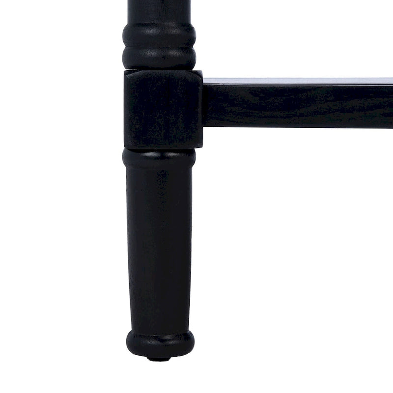 Table basse avec étagère inférieure et 2 tiroirs