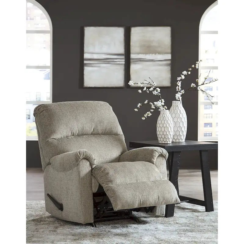 Fauteuil inclinable Cadre assemblé par tenons et mortaises inclinaison par levier unique