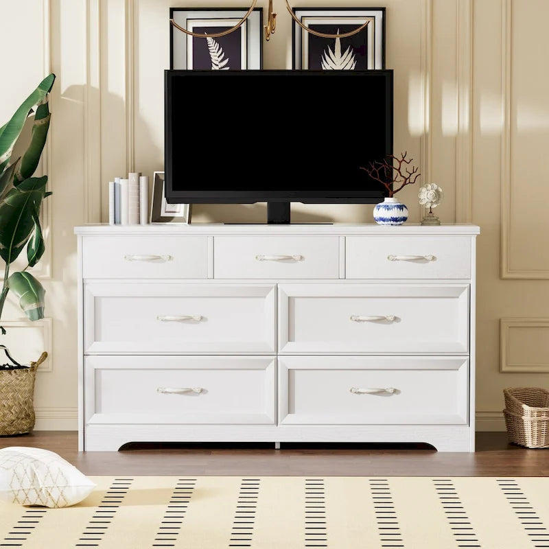 Modern 7 Drawers Dresser