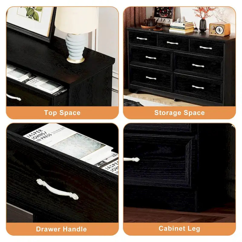 Commode moderne à 7 tiroirs